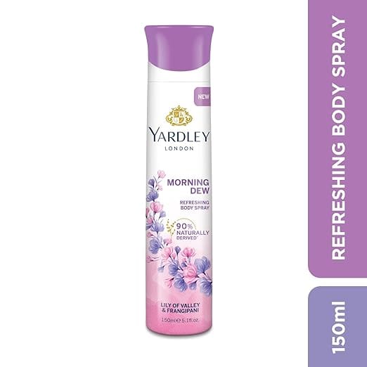 Yardley London - Morning Dew Refreshing Body Spray (150ML)