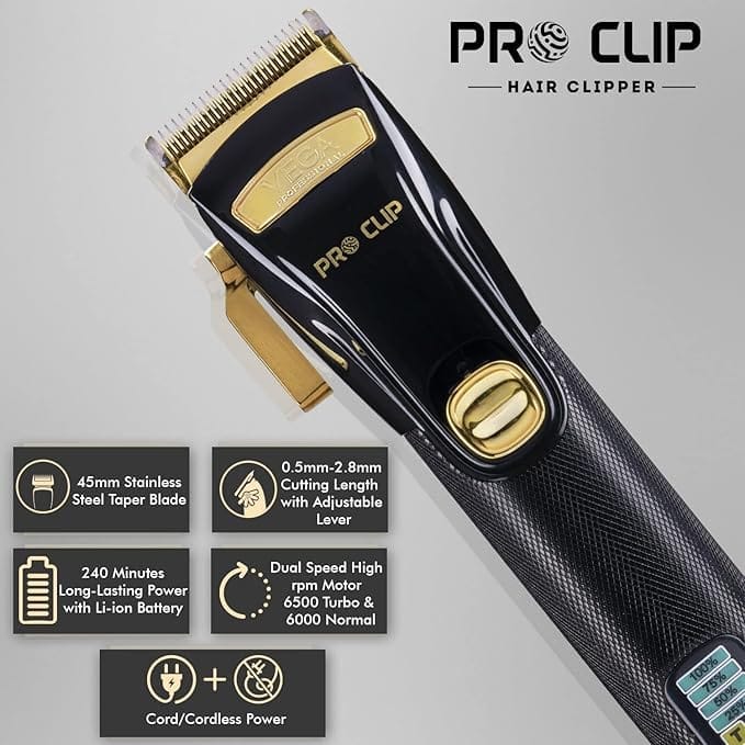 VEGA - Professional Pro Clip Hair Trimmer (VPPHC-06)