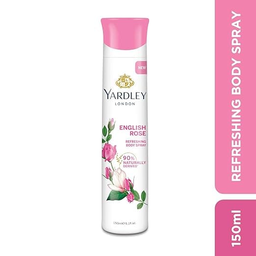 Yardley London - English Rose Refreshing Body Spray (150ML)