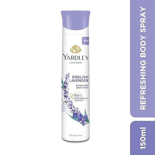Yardley London - English Lavneder Refreshing Body Spray (150ML)