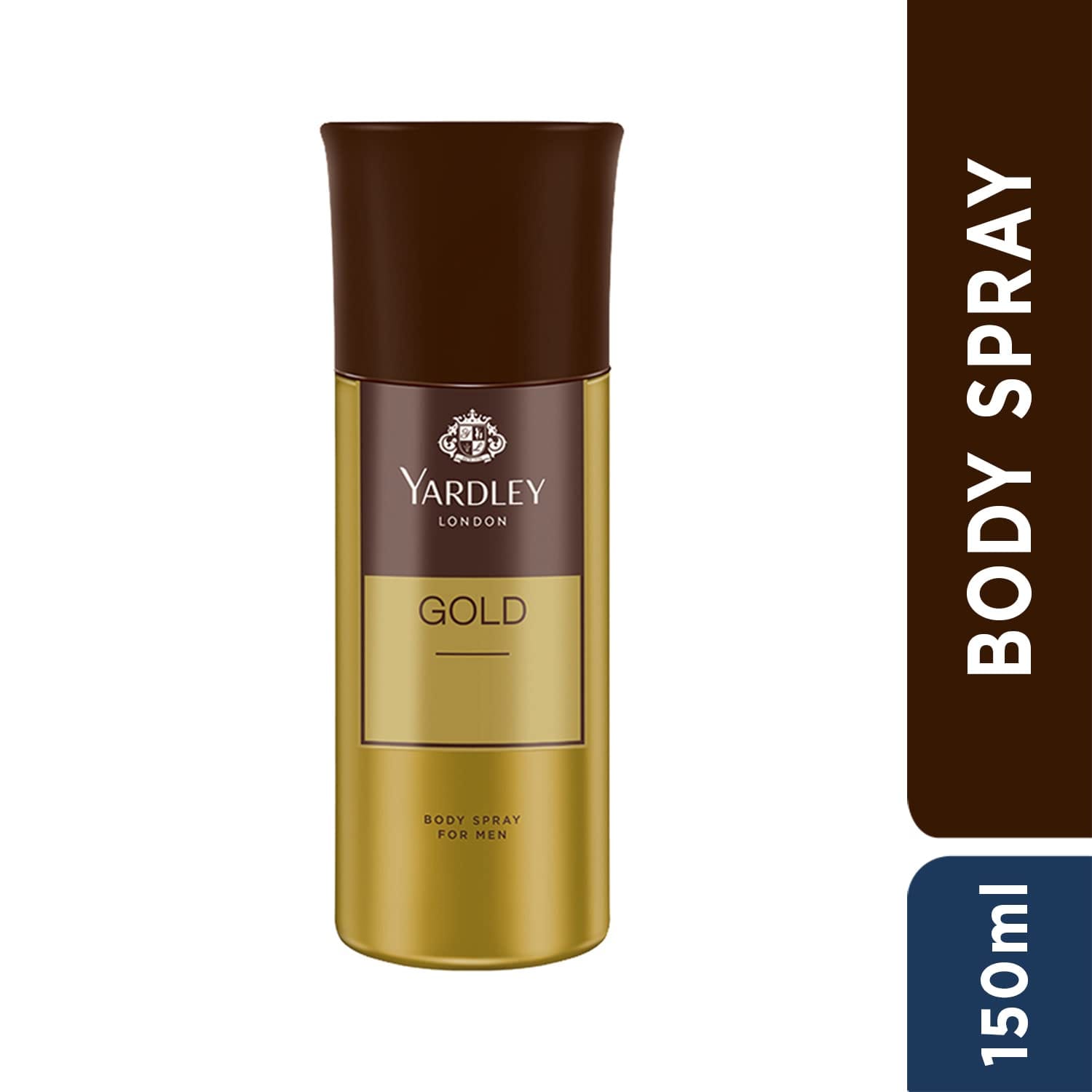 Yardley London - Gold Body Spray For Men (150ML)