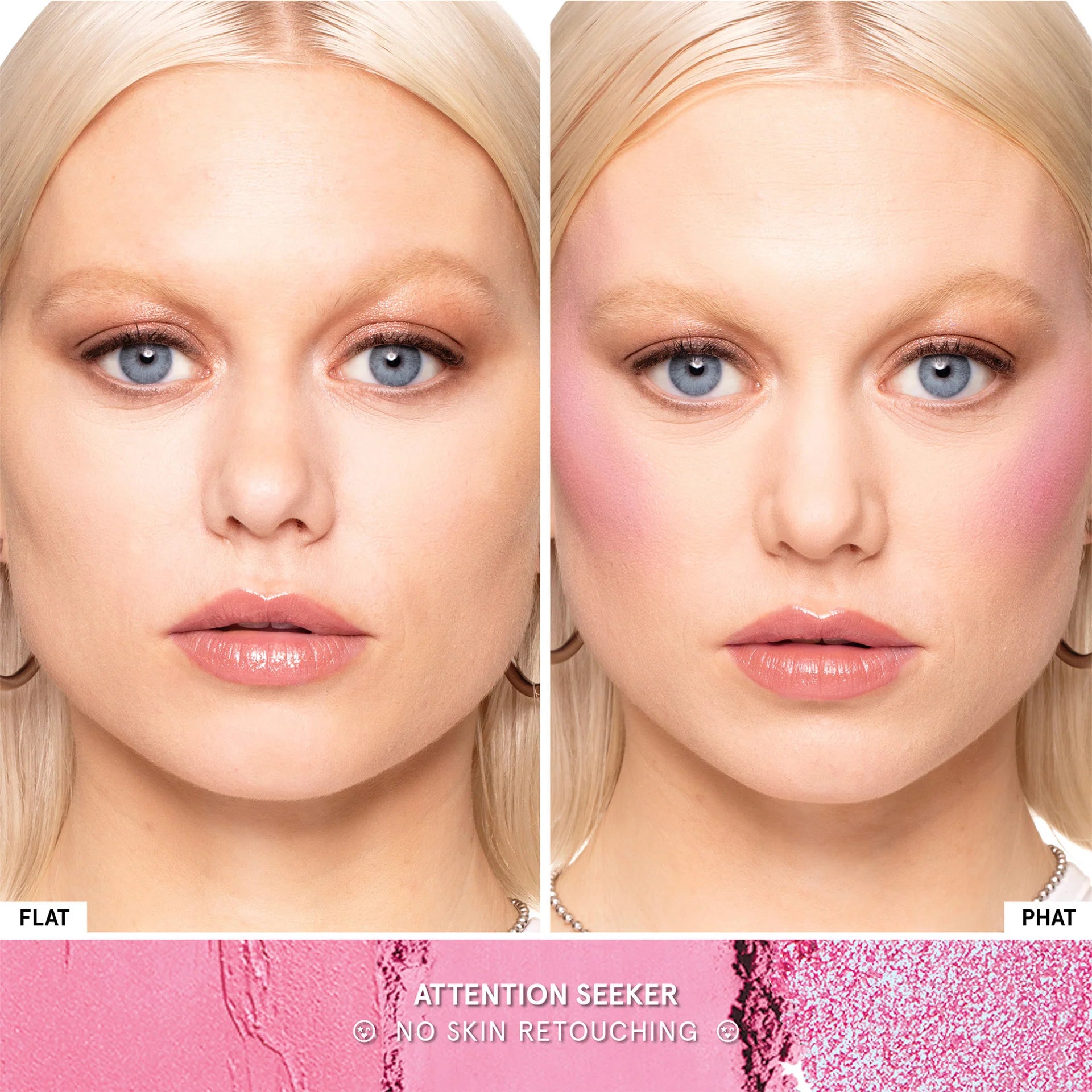 One Size - Cheek Clapper 3D Blush Trio Cream Blush Palette