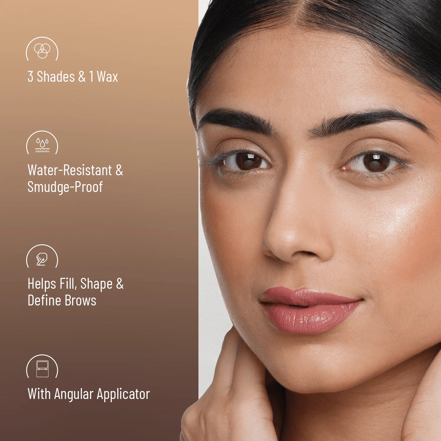 Swiss Beauty - Shape My Brows 3 Brows Powder + 1 Wax Cream