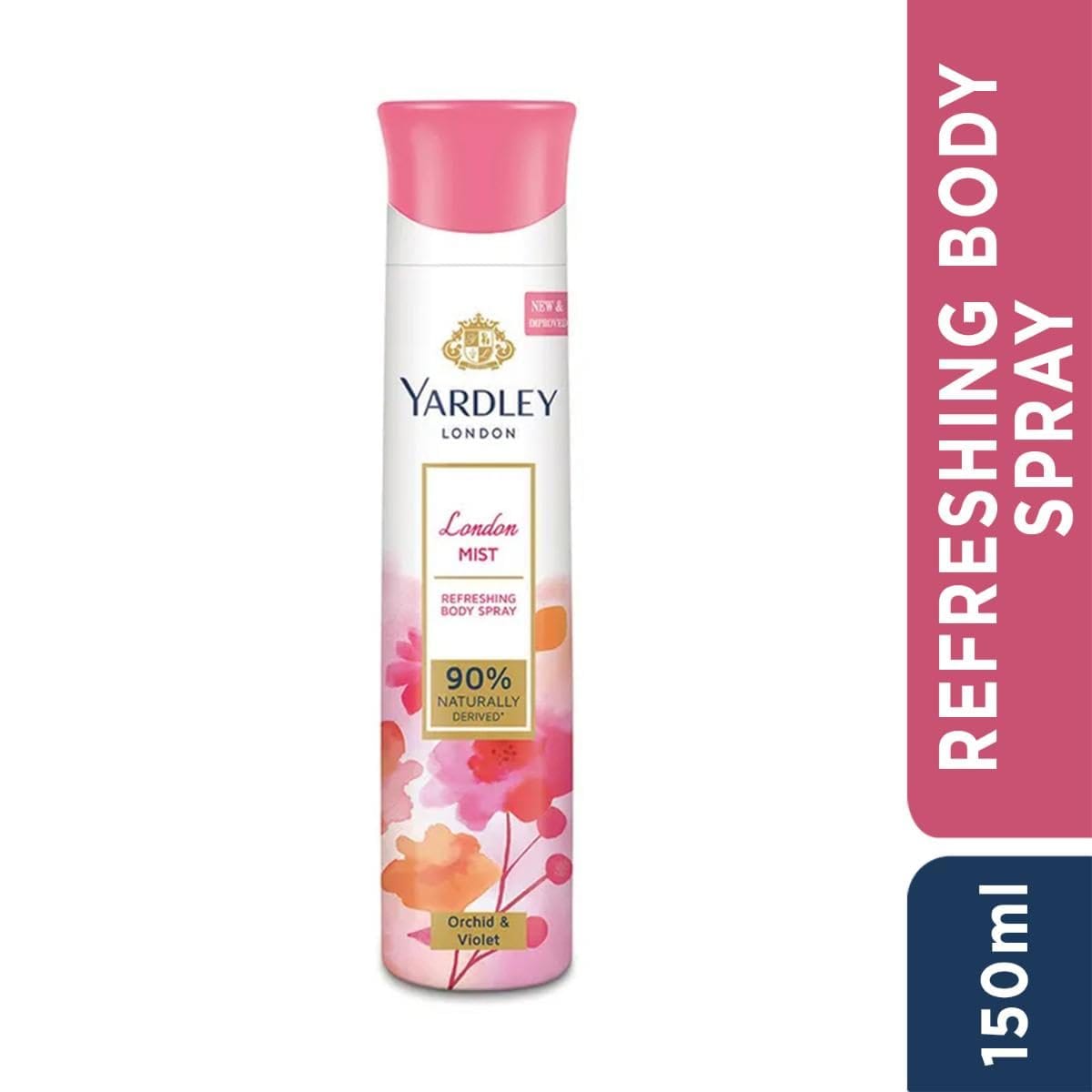 Yardley London - London Mist Refreshing Body Spray Orchid & Violet (150ML)