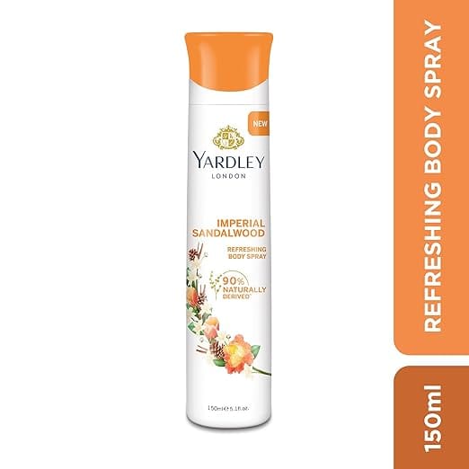 Yardley London - Imperial Sandalwood Refreshing Body Spray (150ML)