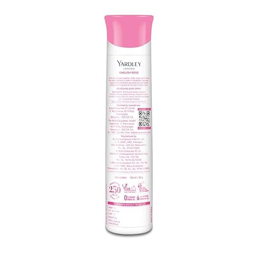 Yardley London - English Rose Refreshing Body Spray (150ML)