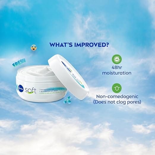 Nivea - Soft Light Moisturizing Cream (300ML)