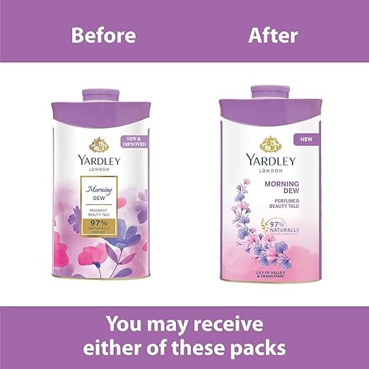Yardley London - Morning Dew Perfumed Beauty Talc (250g)