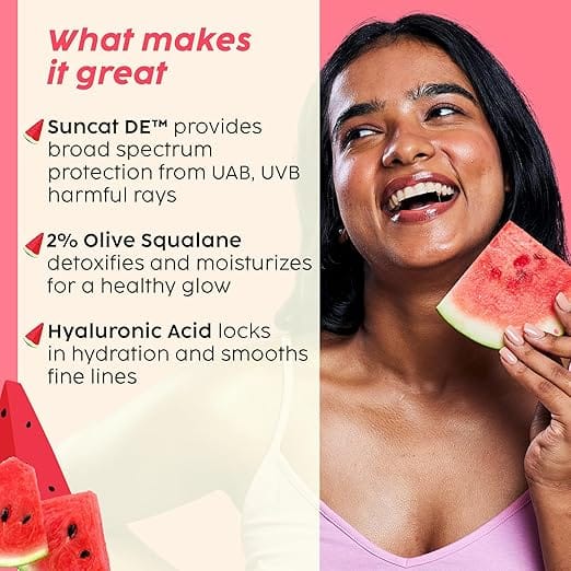 Plix - Watermelon Protect & Hydrate 2 in 1 Formula Moisturizer + Sunscreen (50g)