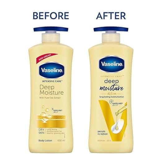 Vaseline - Intensive Care Deep Moisture 48 Hours Serum In Lotion (600ML)