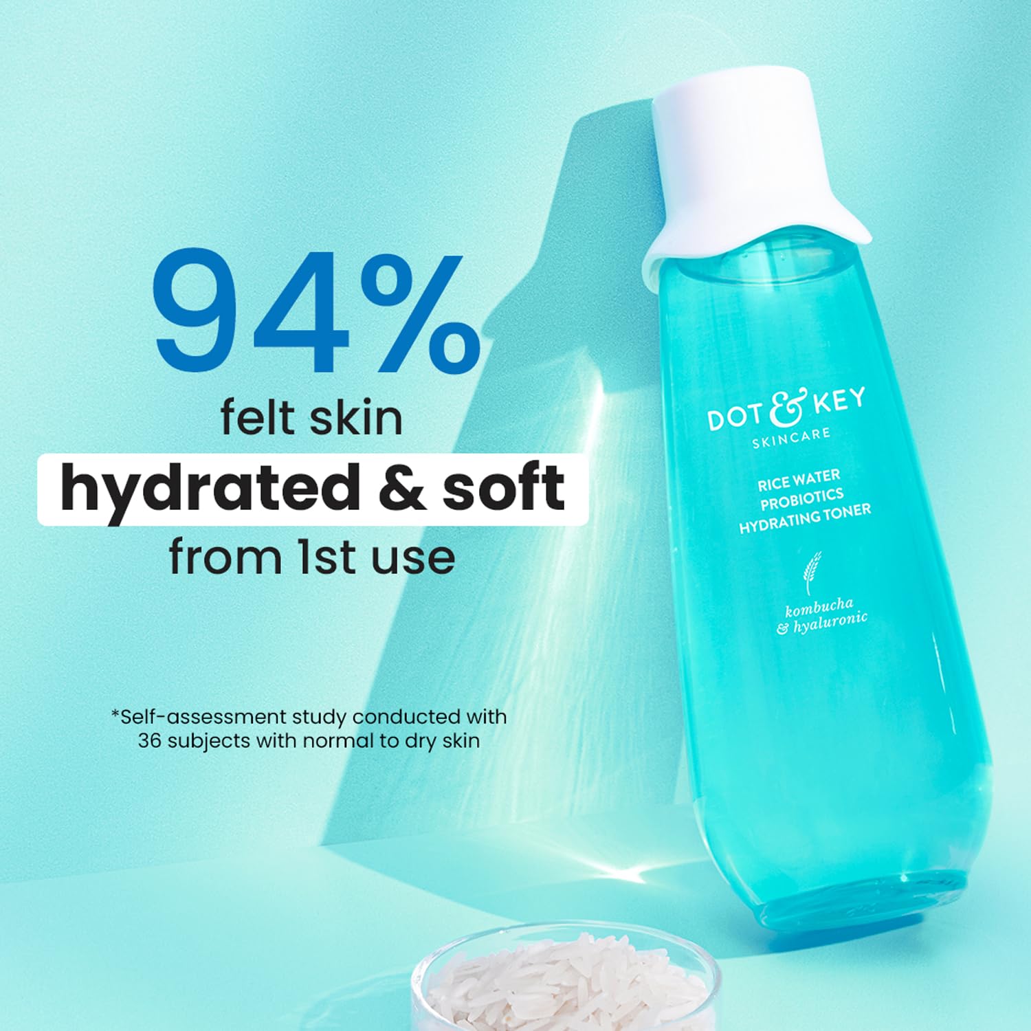Dot & Key - Blueberry Hydrate Barrier Repair Toner 5 Ceramides & Rice Water (150ML)
