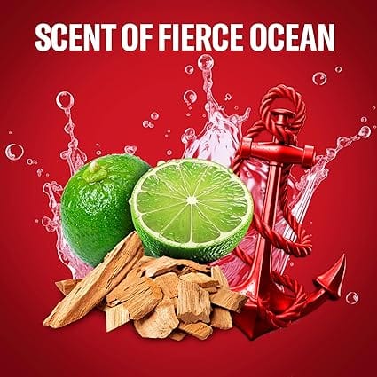 Old Spice - Captain Scent Of Fierce Ocean 3 In 1 Body , Hair , Face Wash (400ML)