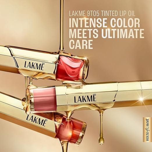 Lakme - 9 To 5 Overtime Shine Tinted Lip Oil
