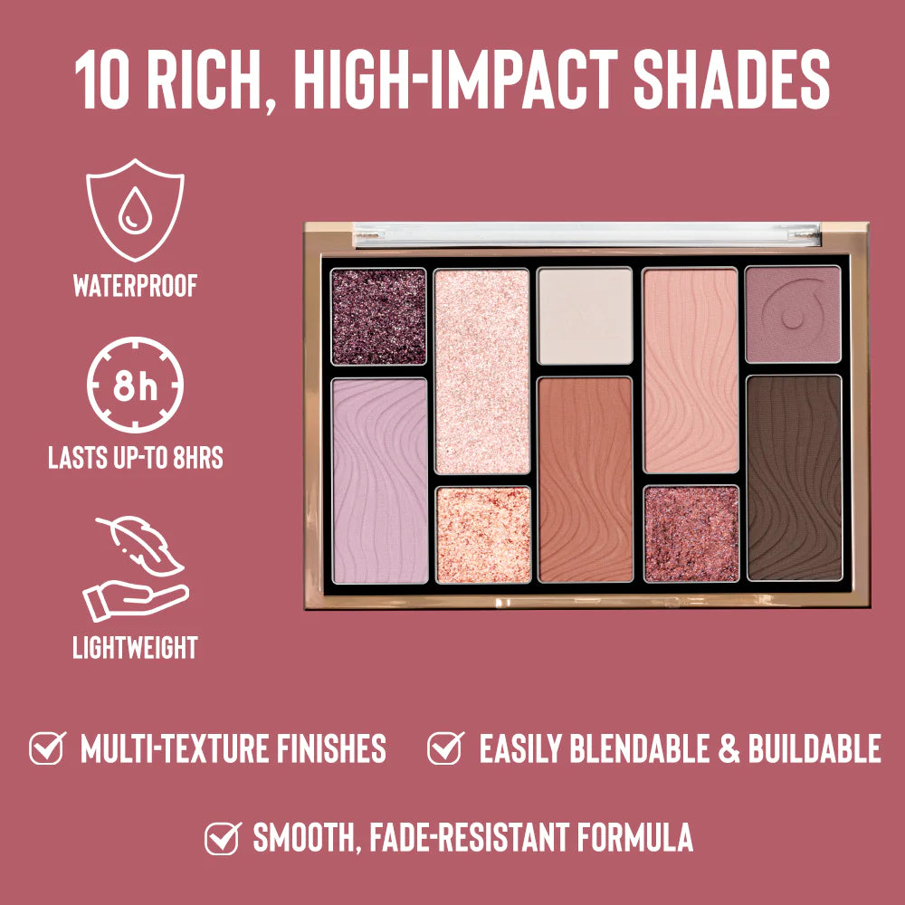 Character Cosmetics - 10 Color Eyeshadow Palette (CEP)