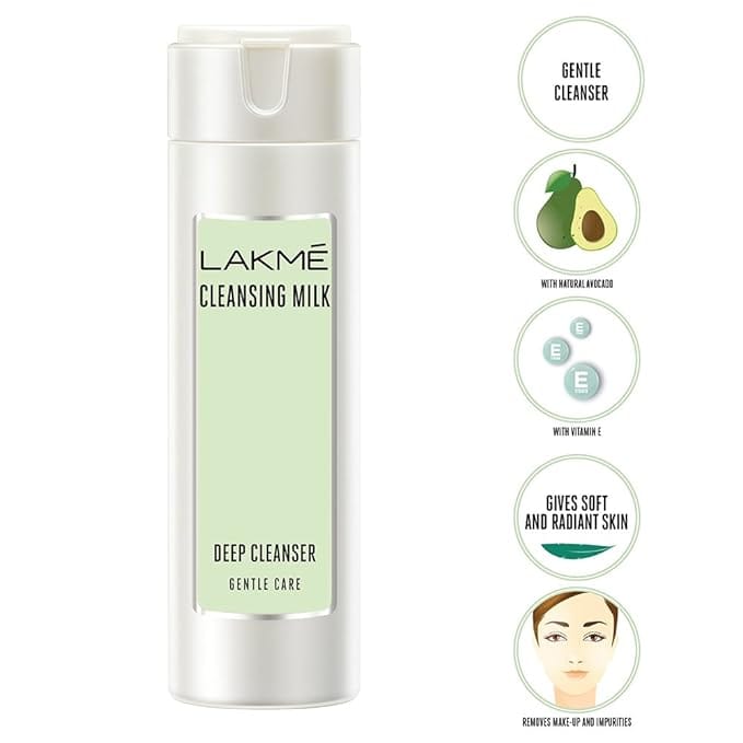 Lakme - Cleansing Milk Deep Cleanser (120ML)