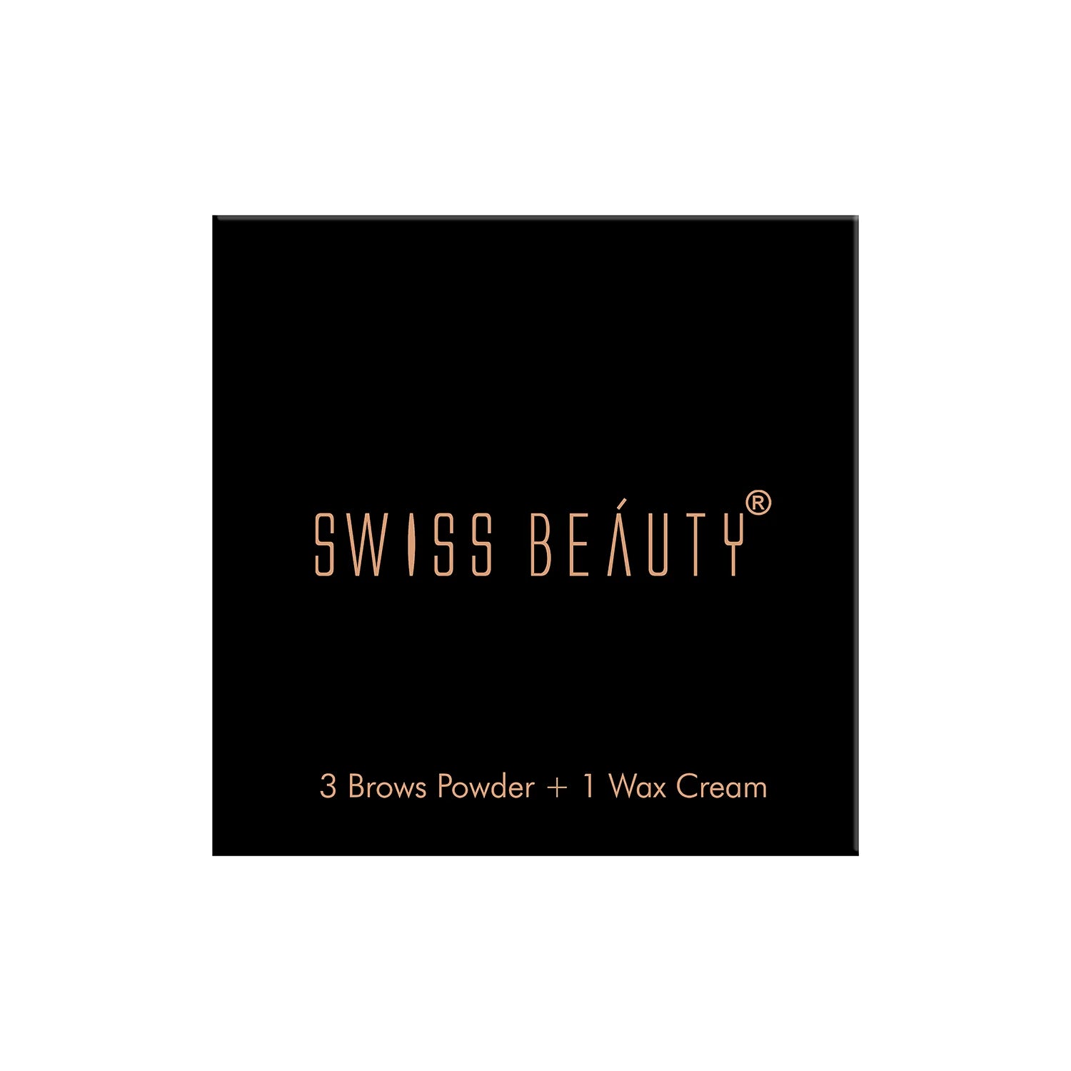 Swiss Beauty - Shape My Brows 3 Brows Powder + 1 Wax Cream