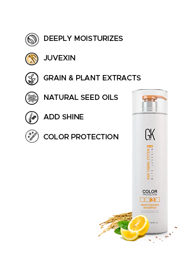 GK Hair - Hair Taming 3 System Color Protection Moisturizing Shampoo (1000ML)