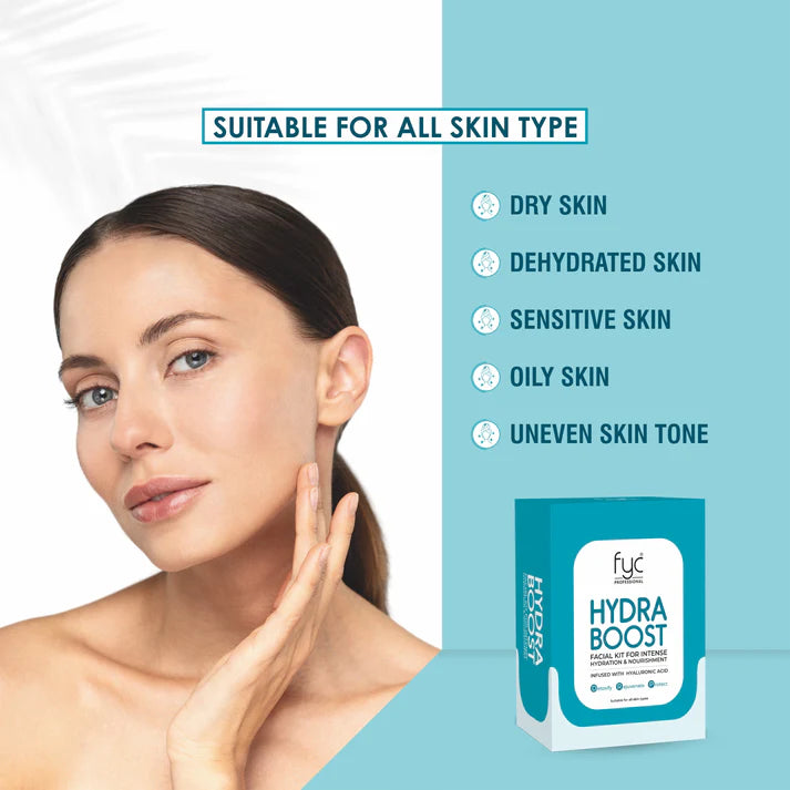FYC Professional - Hydra Boost Facial Kit For Intense Hydration & Nourishment (Single)