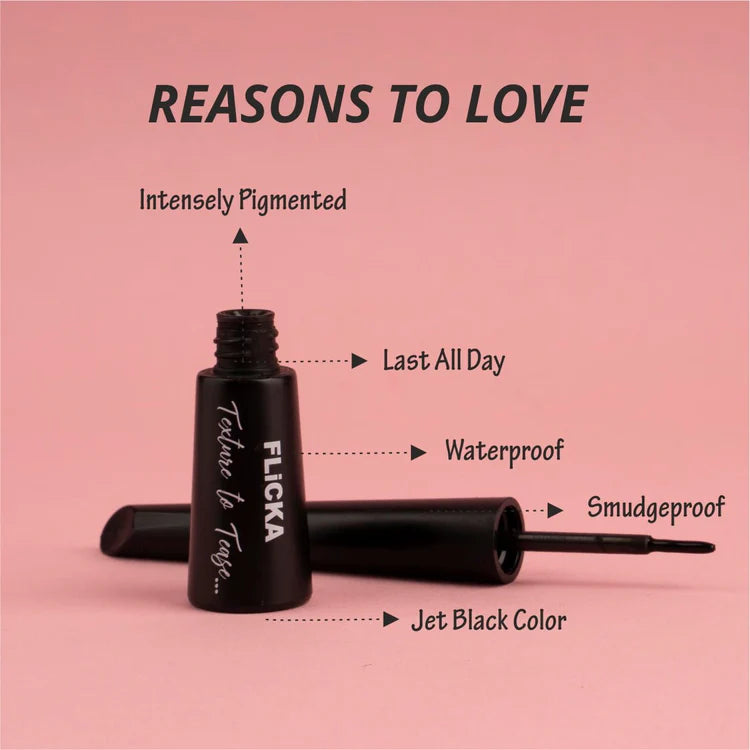 Flicka - Texture To Tease Liquid Eyeliner