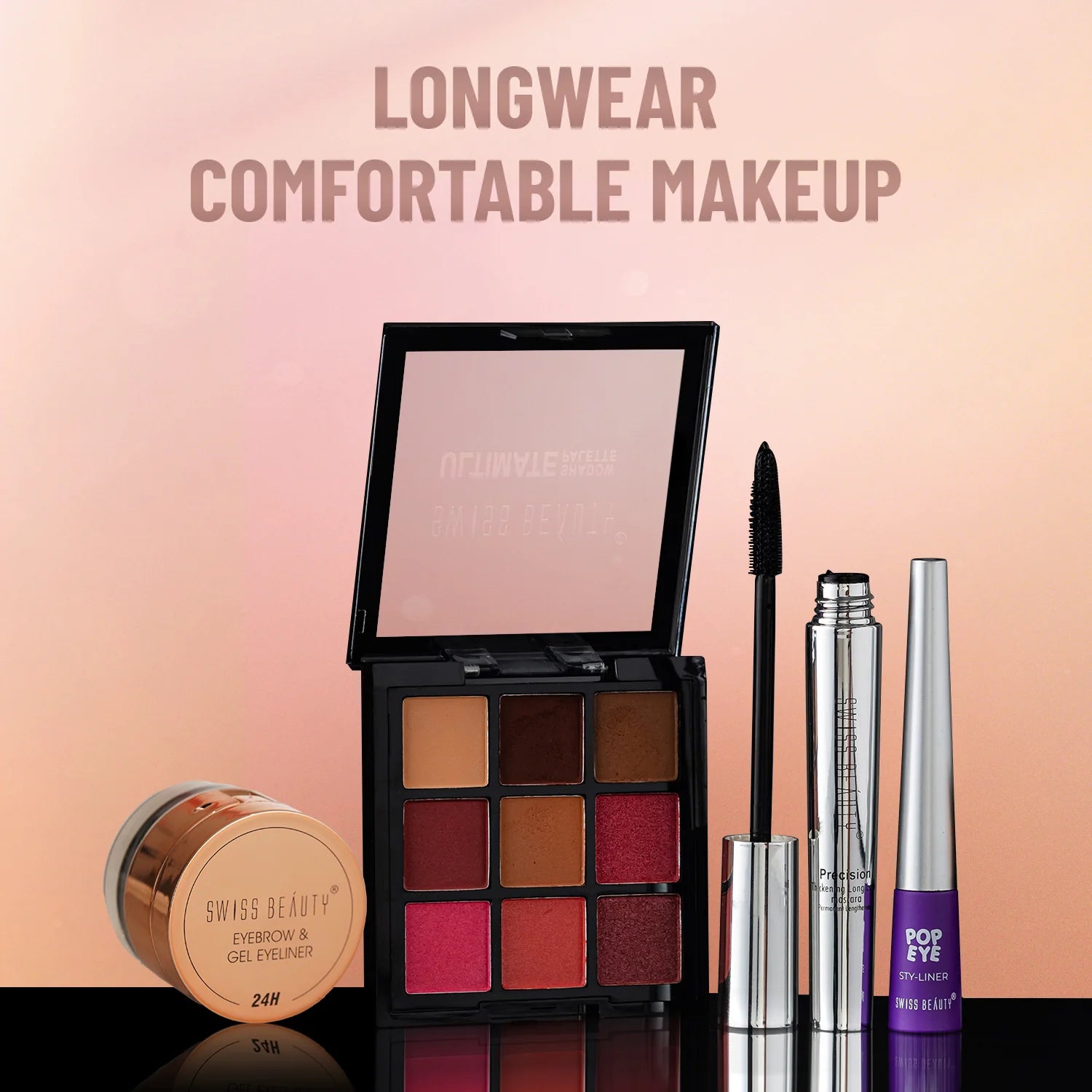 Swiss Beauty - Eyebrow & Gel Eyeliner 2 in 1