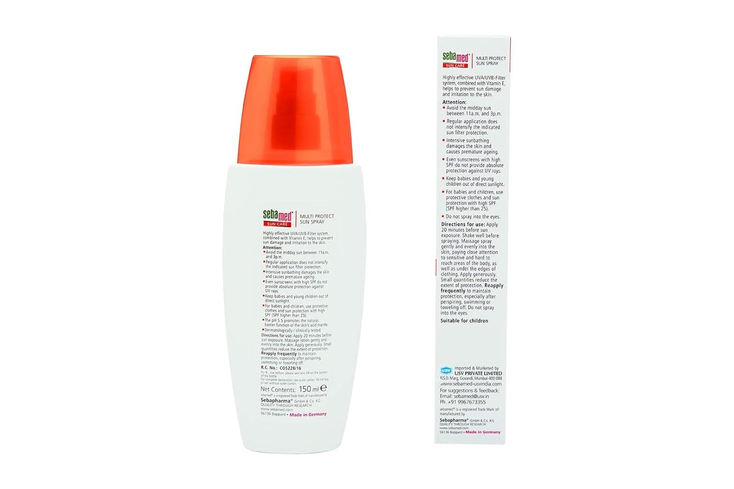Sebamed - Suncare 30 High Multi Protect Sun Spray (150ML)