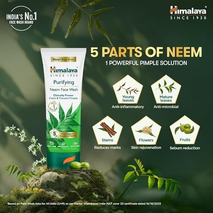 Himalaya - Purifying Neem Face Wash (400ML)