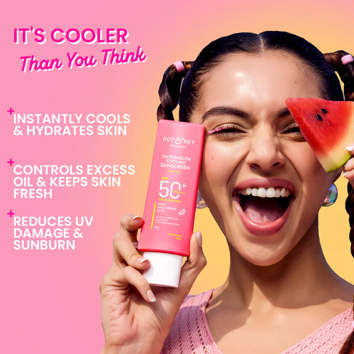 Dot & Key - Watermelon Cooling Sunscreen SPF 50 PA++++ (80g)