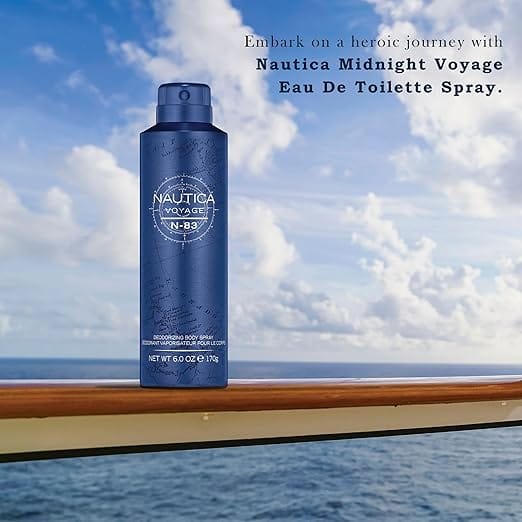 Nautica - Oceans Pacific Coast Deodrizing Body Spray (170g) [Buy 1 Get 1 Free]