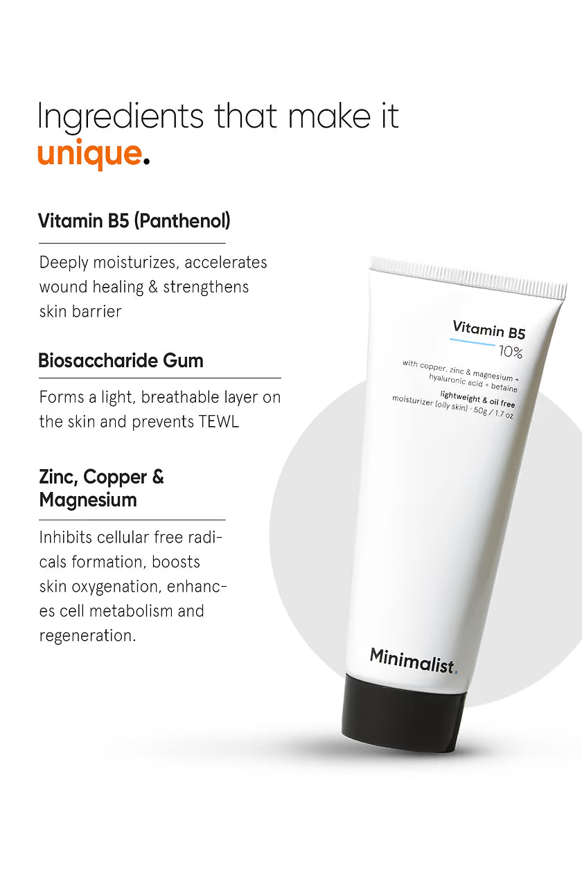Minimalist - Vitamin B5 10% Moisturizer