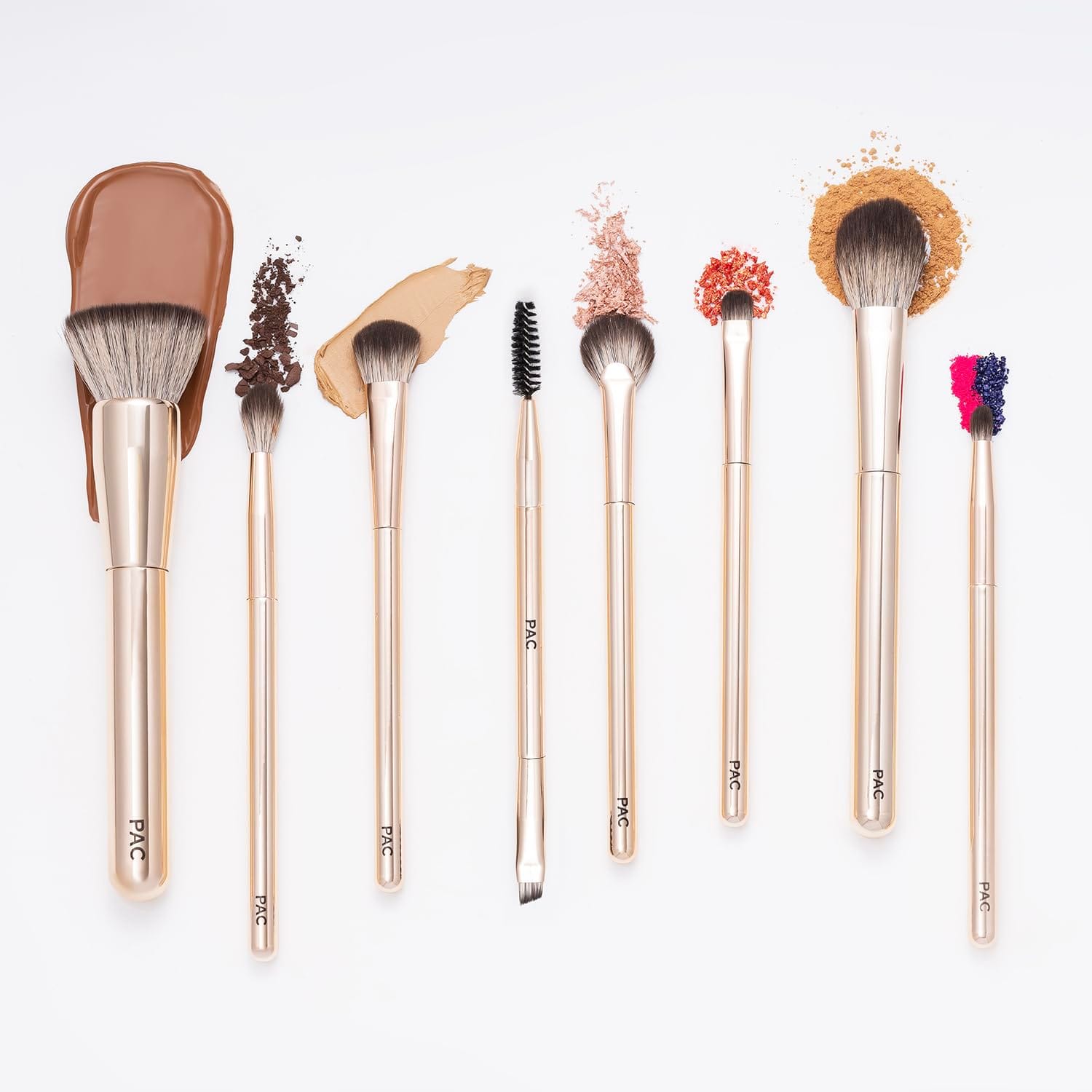 Pac - Everyday Glam Brush Kit 8 High Quality Brushes