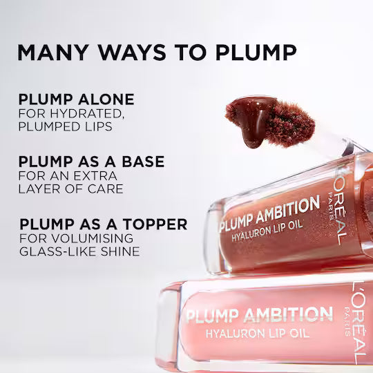 Loreal Paris - Plump Ambition Hyaluron Lip Oil (5ML)