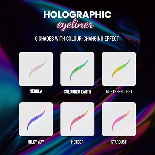 Swiss Beauty - Holographic Eyeliner Multi Chrome Effect