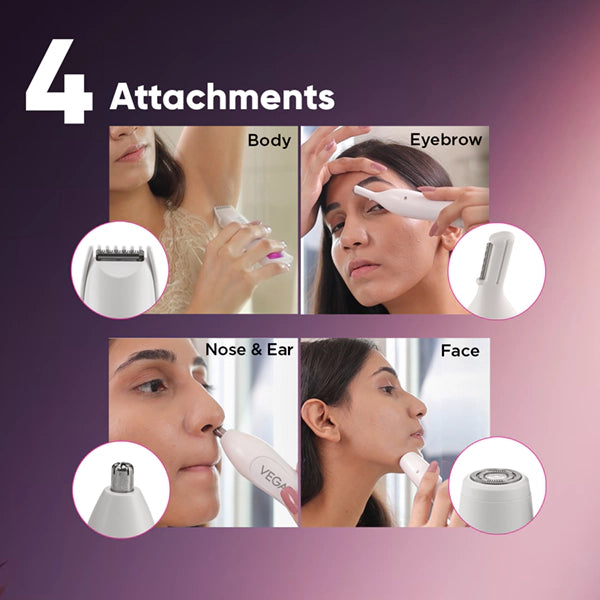vega - 4 in 1 Feather Touch Trimmer