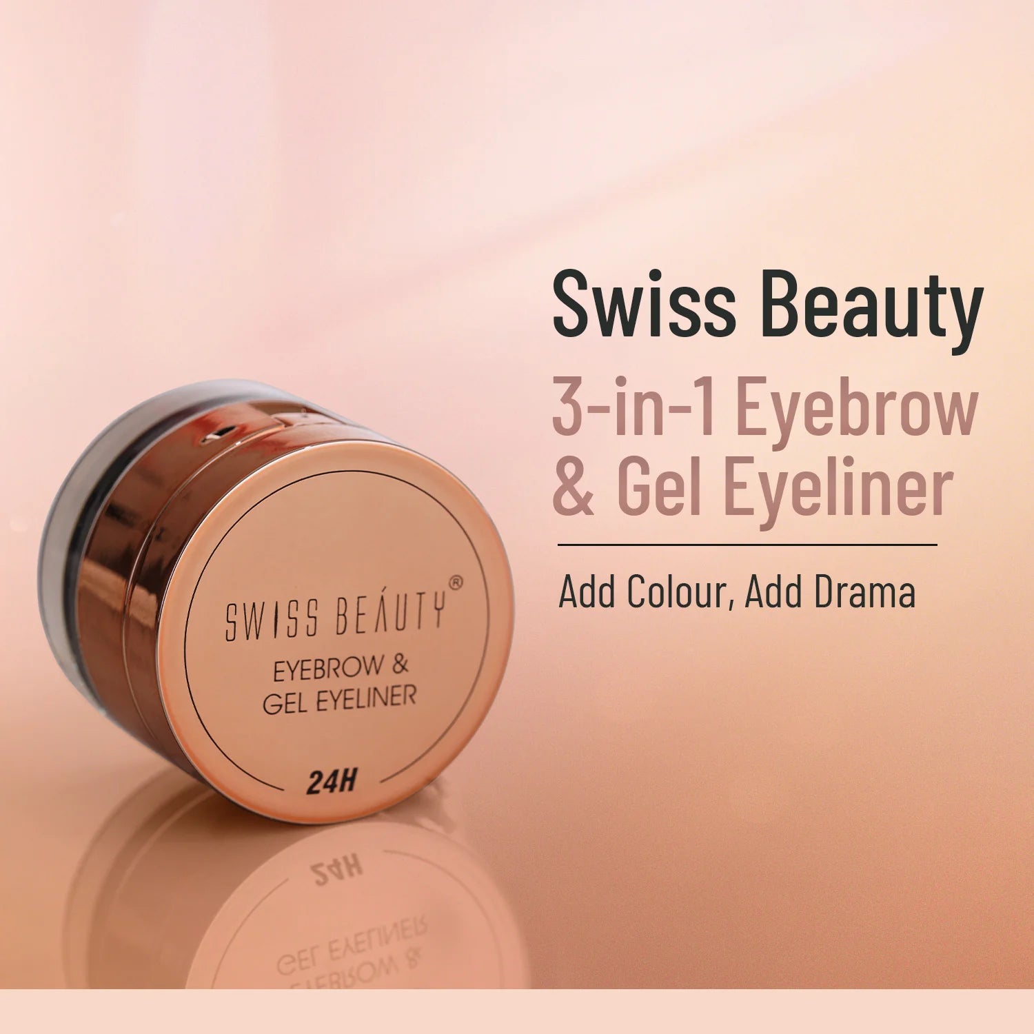 Swiss Beauty - Eyebrow & Gel Eyeliner 2 in 1