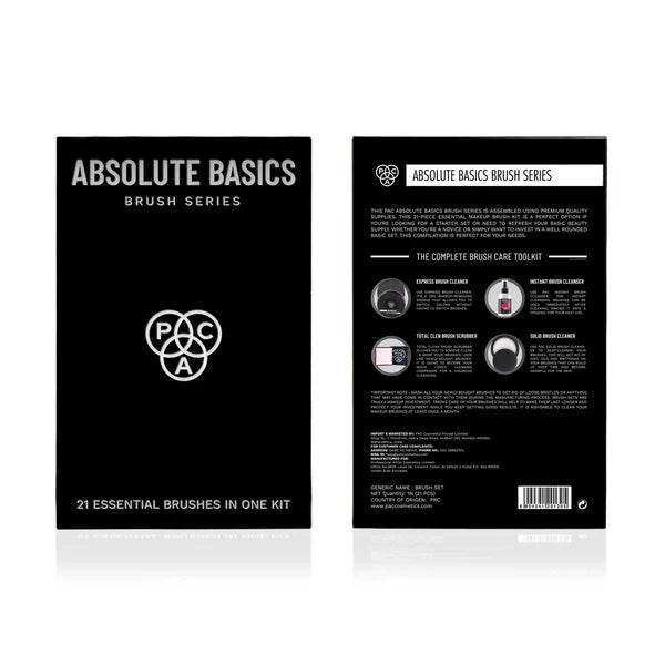 Pac - Absolute Brush Series 21 Essential Brushes In One Kit