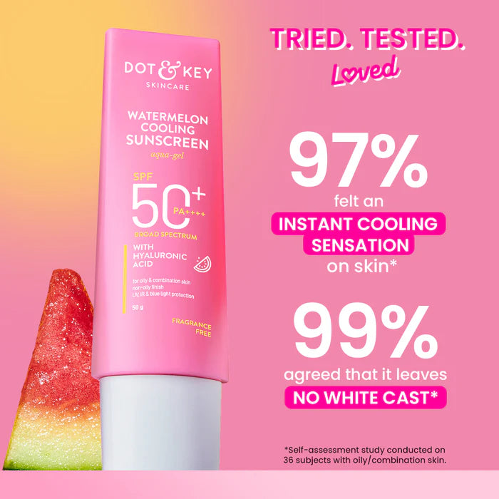 Dot & Key - Watermelon Cooling Sunscreen SPF 50 PA++++ (80g)