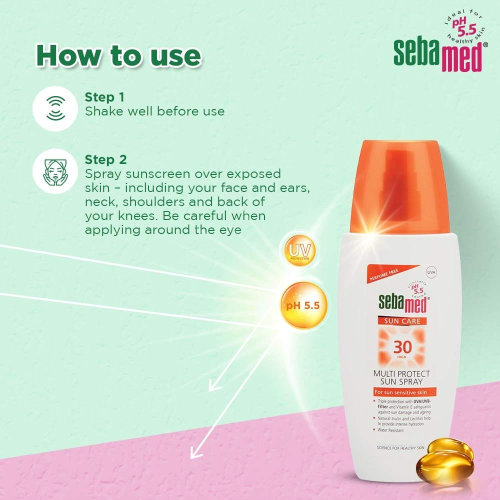 Sebamed - Suncare 30 High Multi Protect Sun Spray (150ML)