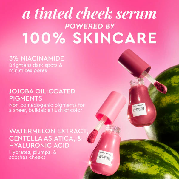 Glow Recipe - Watermelon Glow Niacinamide Dewy Flush Plump + Even Tone Tinted Serum (12ML)