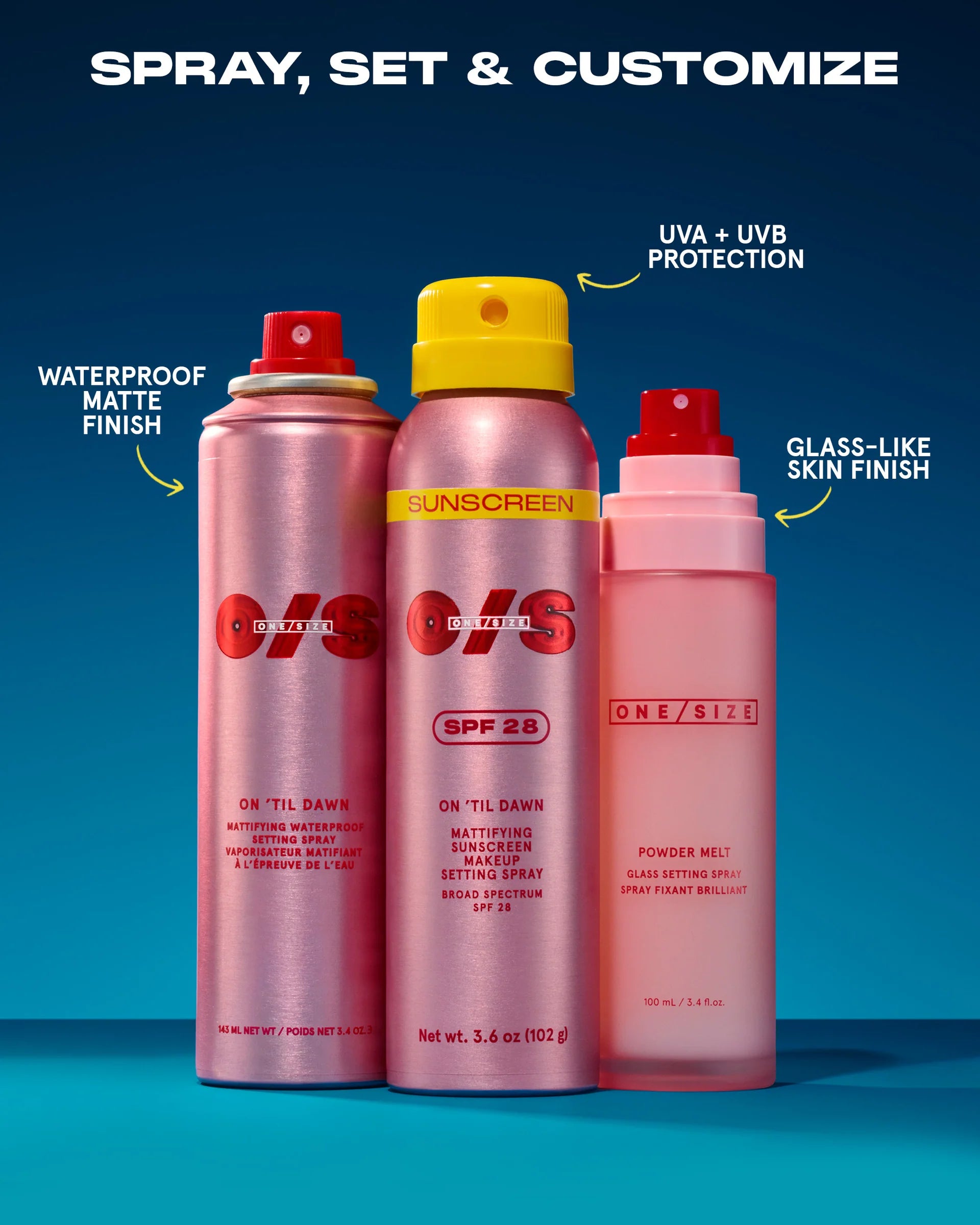 One Size - Spf 28 On 'Till Dawn Mattifying Sunscreen Makeup Setting Spray