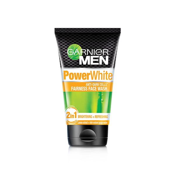 Garnier - Men Power White Anti-Dark Cells Fairness Face (100g)