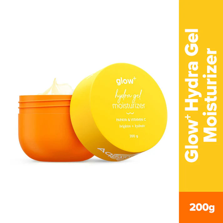 Aqualogica – Glow+ Hydra Gel Moisturizer with Vitamin C & Papaya - (200 g)
