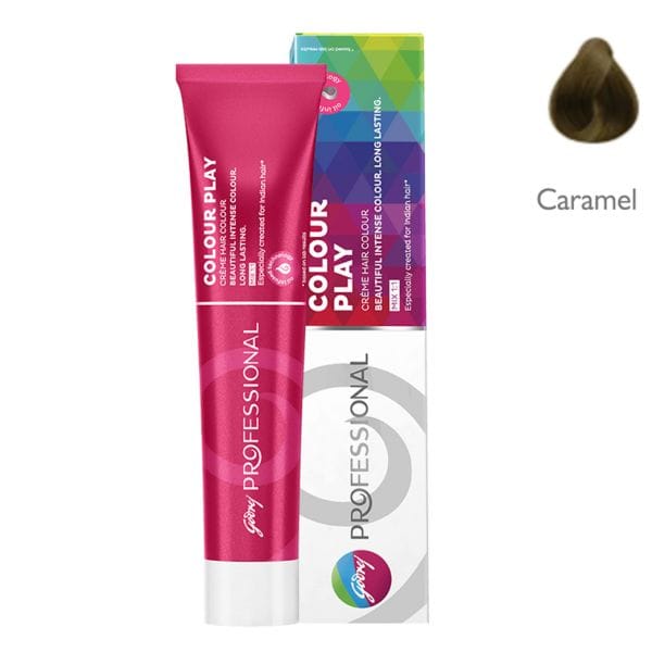 Godrej Professional - Colour Play Cream (Hair Color – Caramel) - 70g