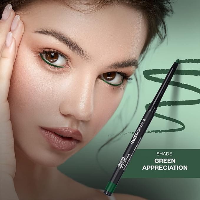 Faces - Magneteyes Color Kajal Pencil 12HR Waterproof Almond Oil