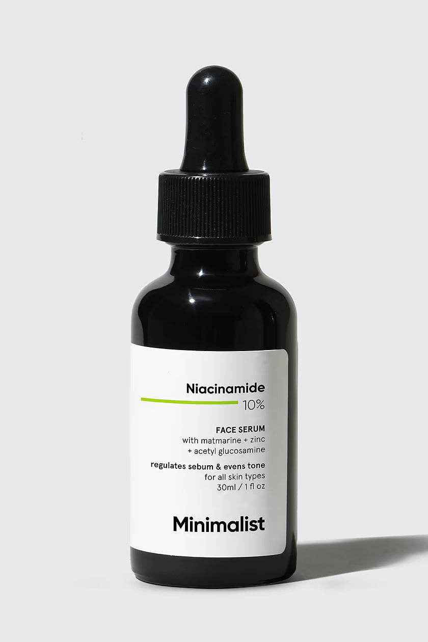 Minimalist - Niacinamide 10% Face Serum With Matmarine + Zinc + Acetyl Glucosamine (60ML)