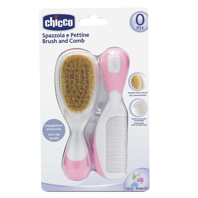 Chicco - Brush And Comb (Pink)