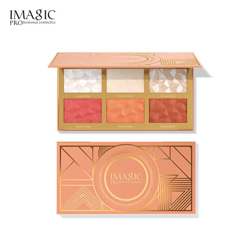 IMAGIC - HIGHLIGHT,BLUSH AND CONTOUR PALETTE