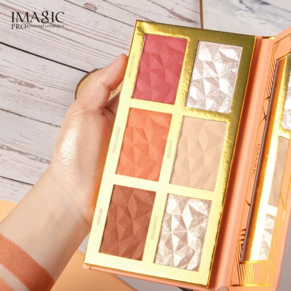 IMAGIC - HIGHLIGHT,BLUSH AND CONTOUR PALETTE
