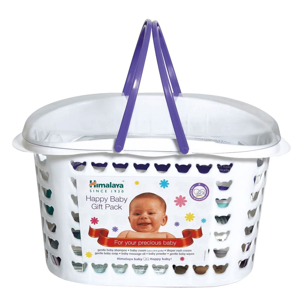 HIMALAYA BABY GIFT BASKET - (7 in 1)