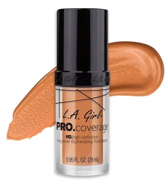 LA Girl Cosmetics L.A. Girl pro coverage long wear illuminating foundation 28ml SOFT HONEY