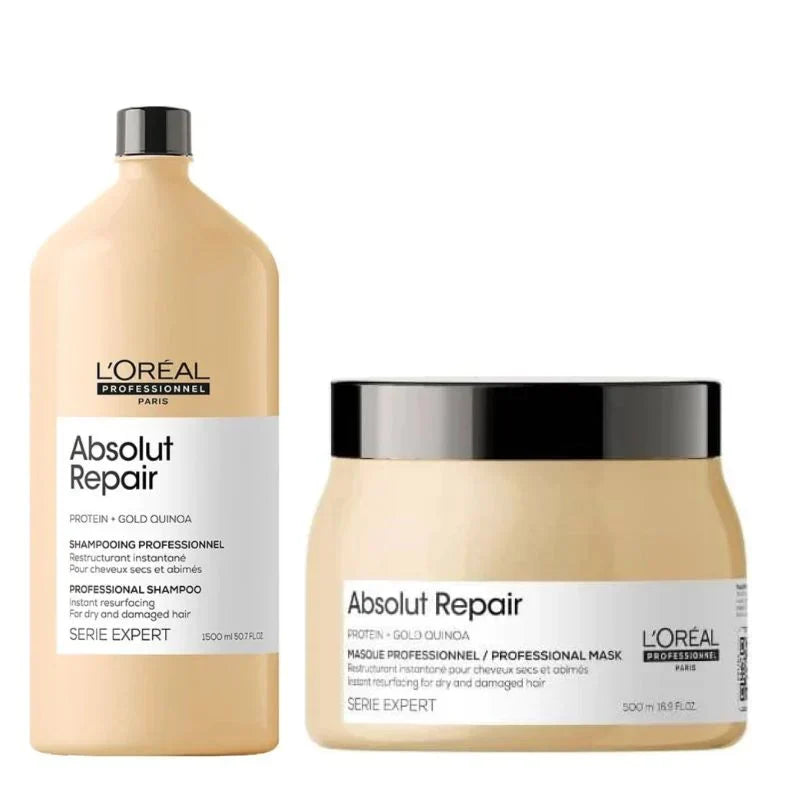 Fabb6 L'Oreal Professionnel Serie Expert Absolut Repair Shampoo and Mask combo